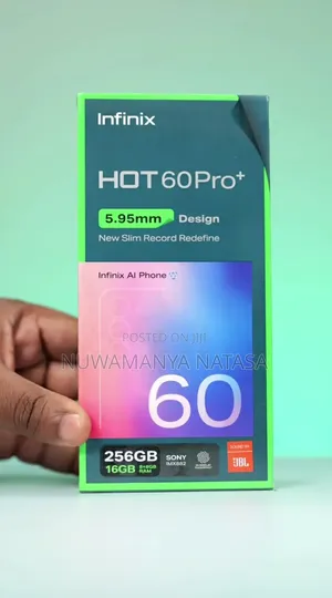 New Infinix Hot 60 Pro+ 256 GB Silver