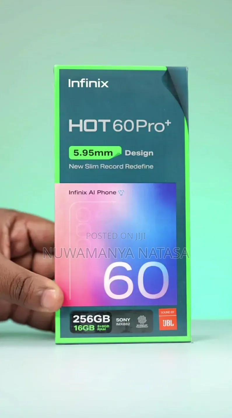 New Infinix Hot 60 Pro+ 256 GB Silver