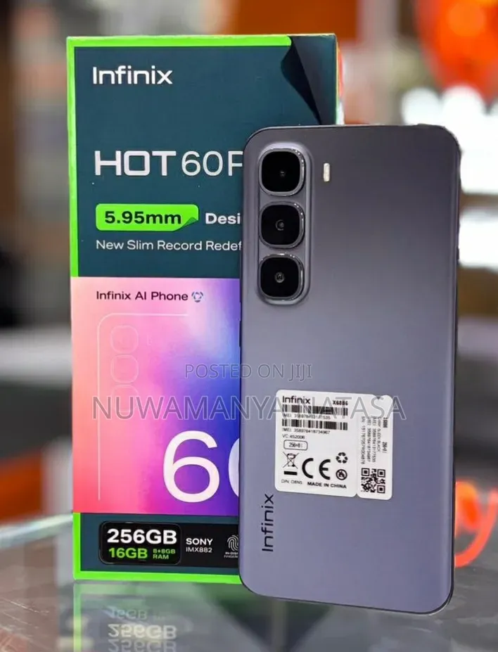 New Infinix Hot 60 Pro+ 256 GB Purple