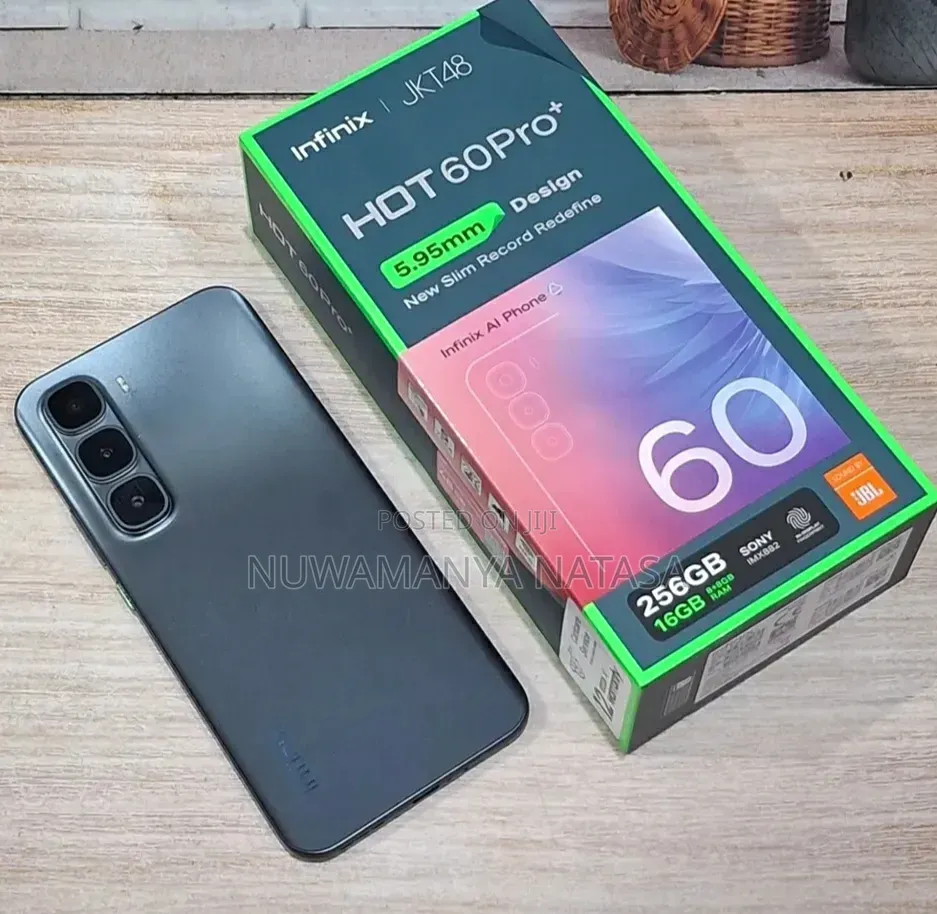 New Infinix Hot 60 Pro+ 256 GB Rose Gold