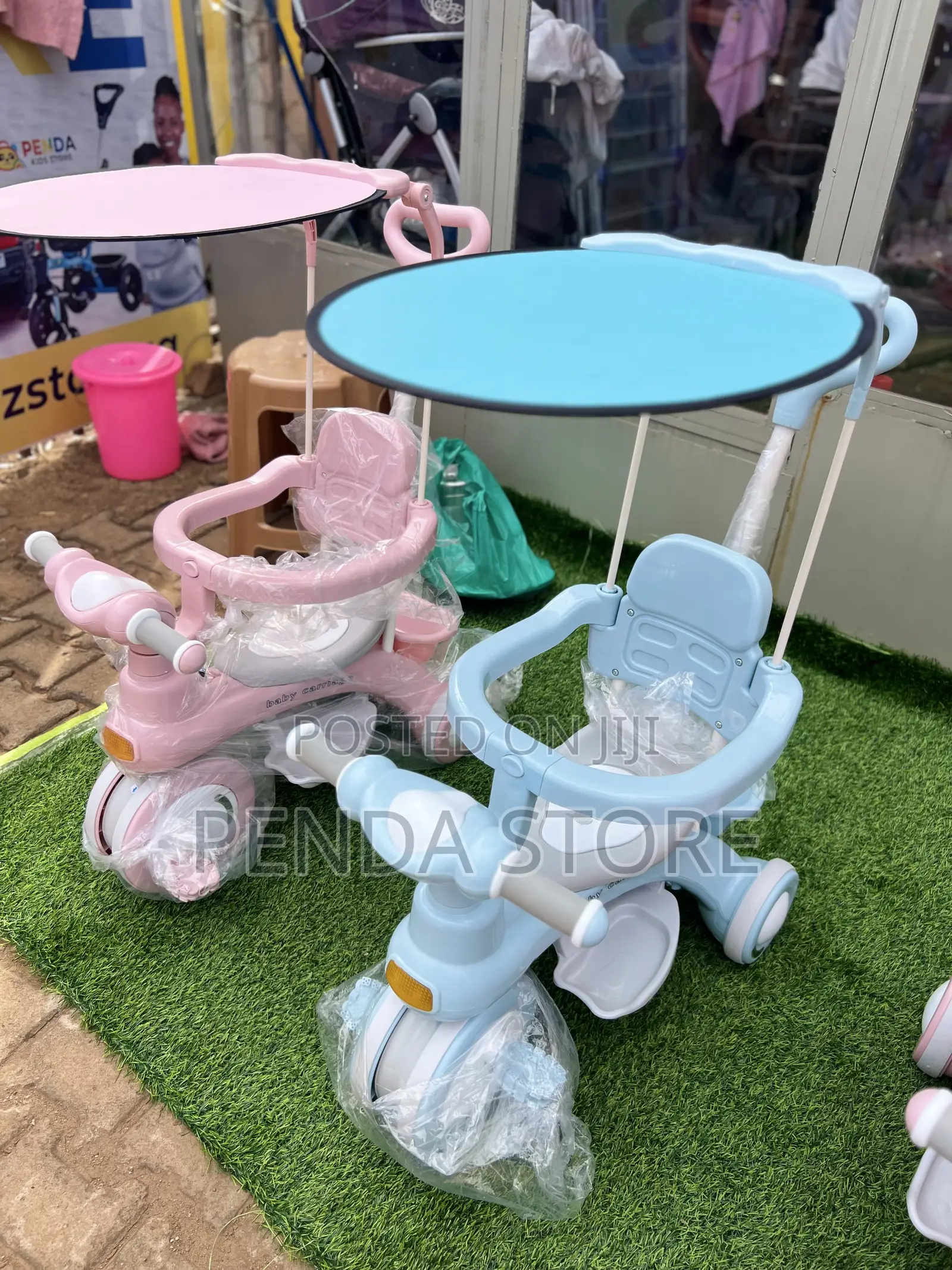 Tricycles With Umbrella – Kids Scenic Adventure Bicycle