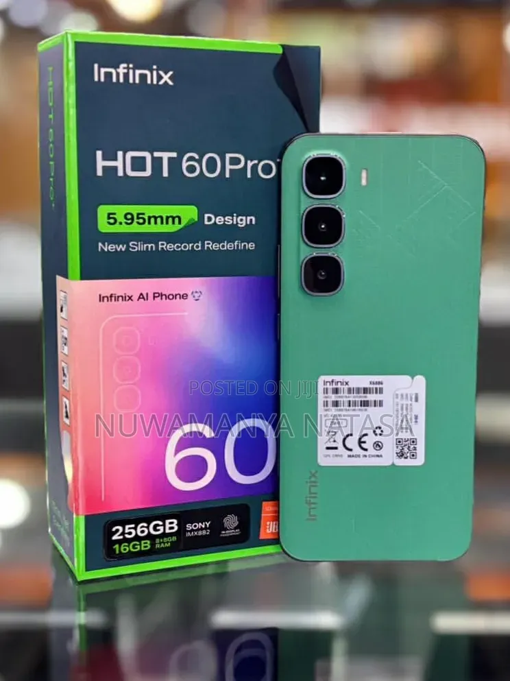 New Infinix Hot 60 Pro+ 256 GB Green