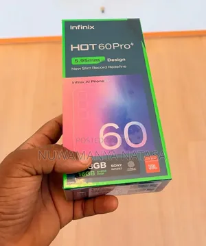 New Infinix Hot 60 Pro+ 256 GB Silver