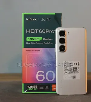 New Infinix Hot 60 Pro+ 256 GB Silver