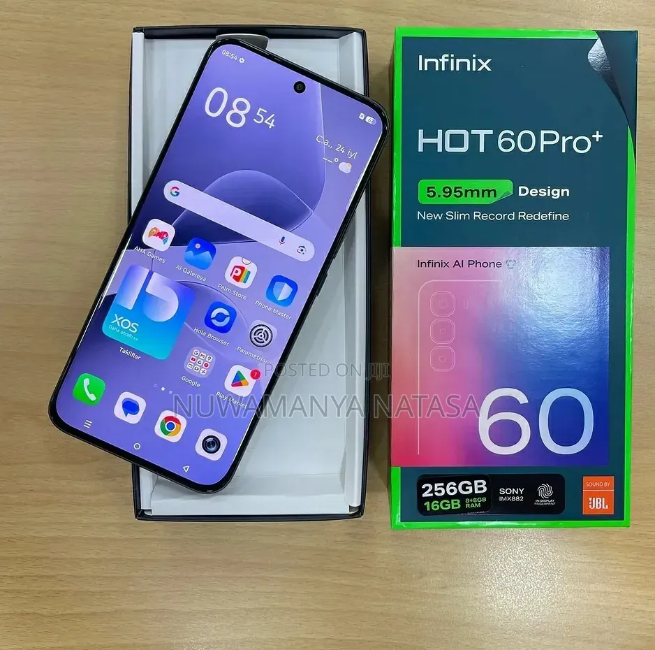 New Infinix Hot 60 Pro+ 256 GB Yellow
