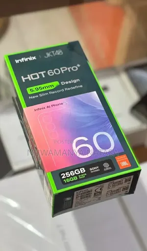 New Infinix Hot 60 Pro+ 256 GB Silver