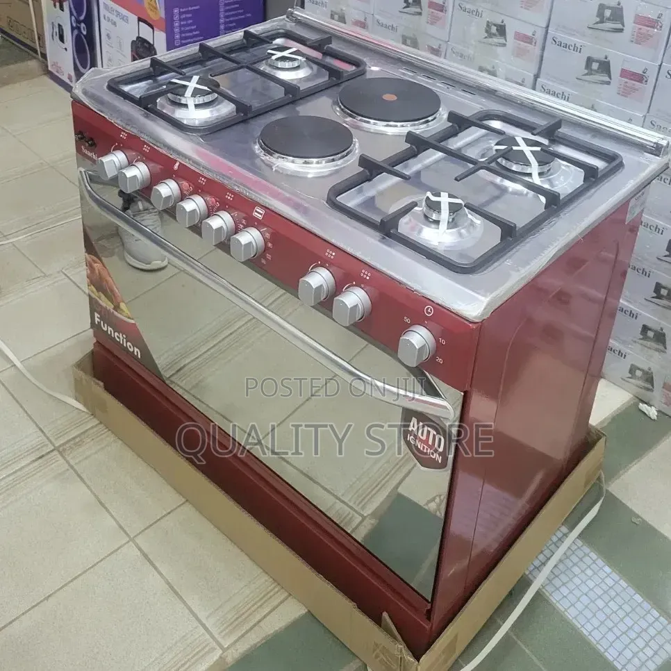 Saachi Stand Gas Cooker 4+2 (90×60)