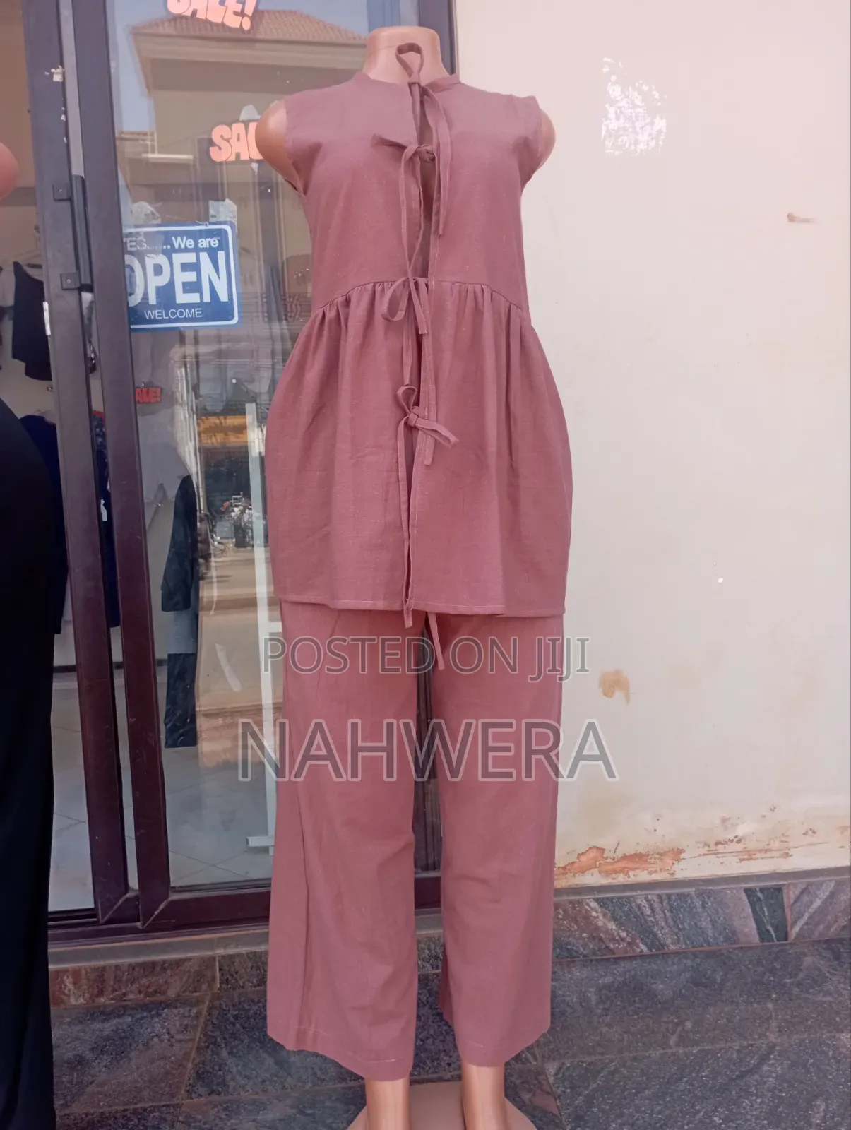 Two Piece Linen