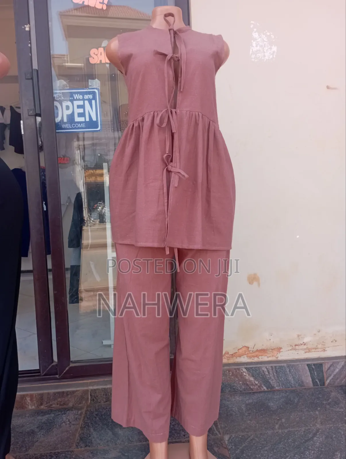 Two Piece Linen