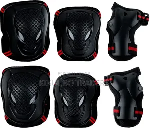 Protective Gear,6pcs/Set 2 Wrist Guards + 2 Elbow Pads + 2 Knee Pads