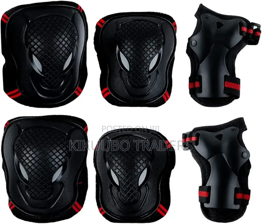 Protective Gear,6pcs/Set 2 Wrist Guards + 2 Elbow Pads + 2 Knee Pads
