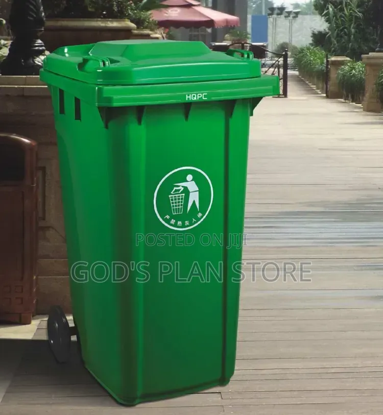 HQPC 120litres Plastic Dust Bins Plastic Dust Bins