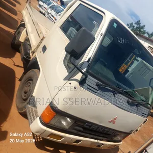 Canter Dump Truck Pearl White 4d32 Engine