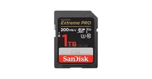 1tb Sandisk Extreme Pro Memory Sd Card for Cameras