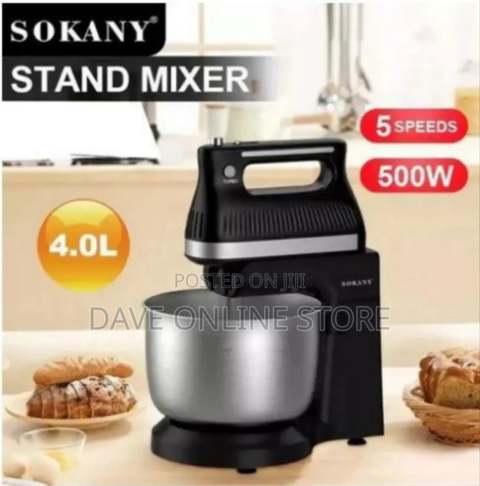 Hoffmans 4l Stand Mixer