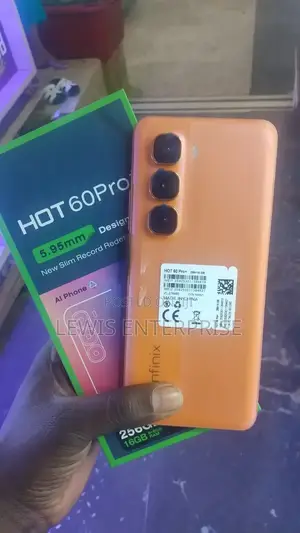 New Infinix Hot 60 Pro+ 256 GB Gold