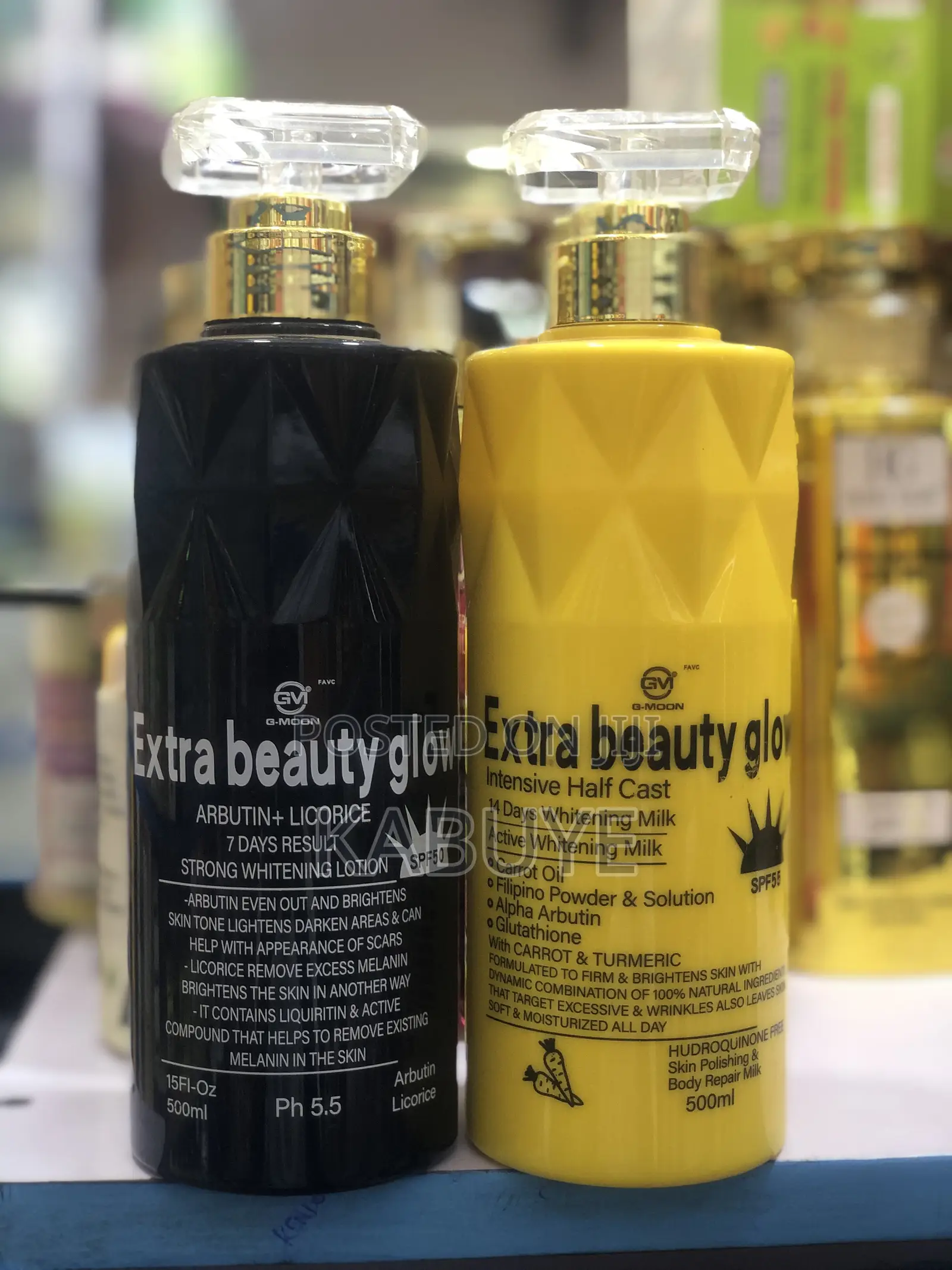 Extra Beauty Glow Body Lotions