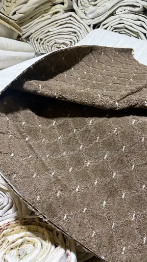 Elegant Fluffy Dot Carpet