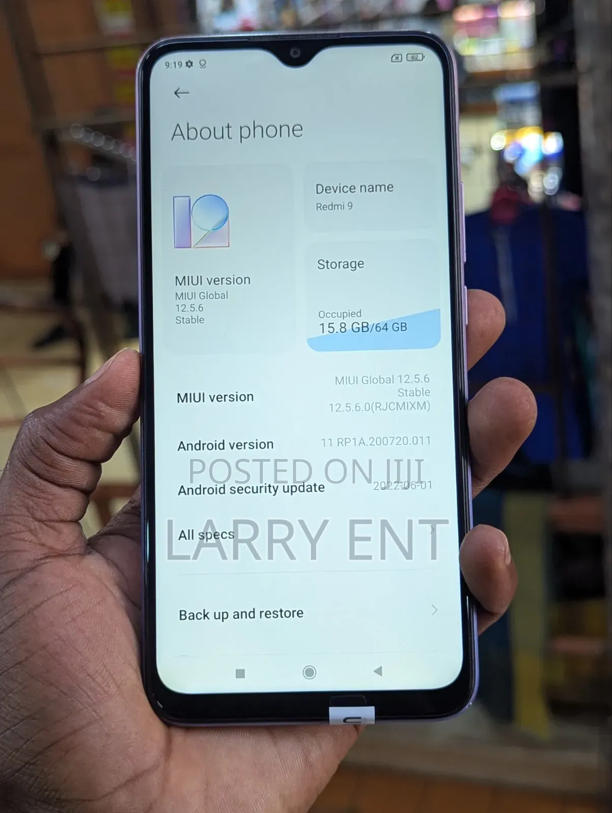 Xiaomi Redmi 9 64 GB Purple