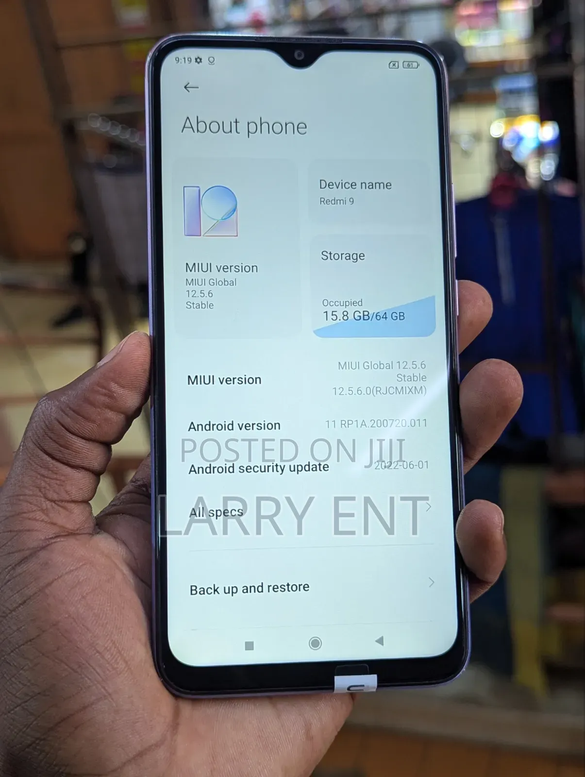 Xiaomi Redmi 9 64 GB Purple