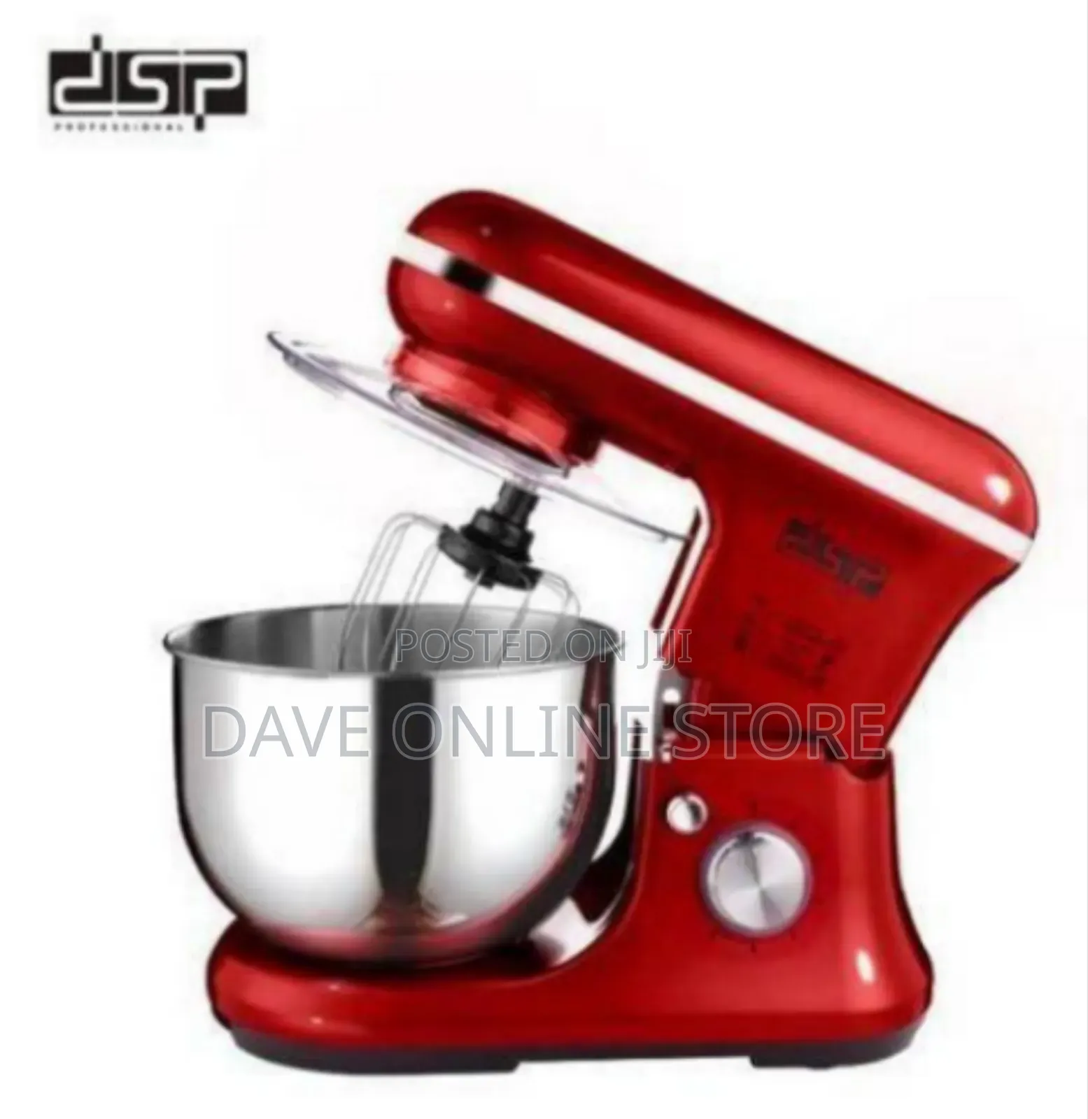 DSP Professional Multi-Function Stand Mixer With Stainless Steel Bowl