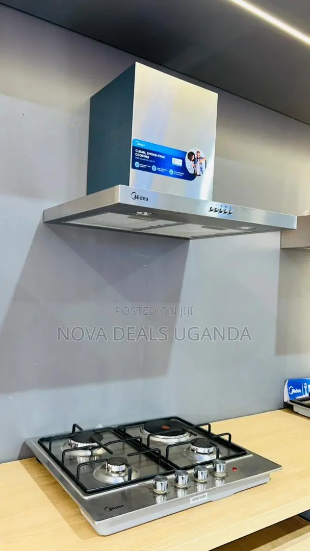 Midea 60×60 Chimney Cooker Hood | Wall Mounted Kitchen Extractor Hood