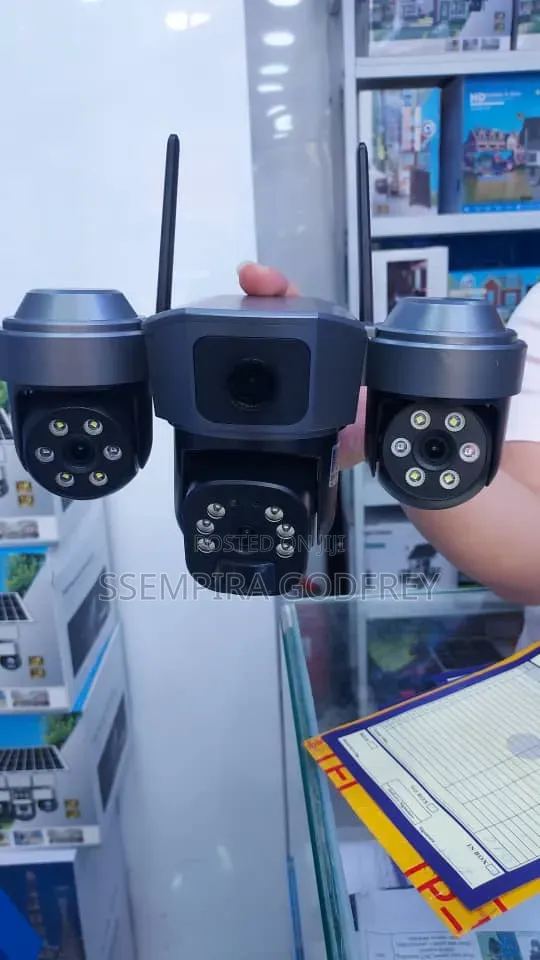 Wr3 5g Solar Survillance Security Camera With 1year Warranty