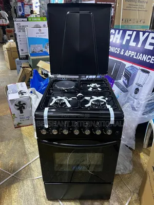 Pixel 50×50 Cooker Featuring 3 Gas Burners and 1 Electric Hot Plate