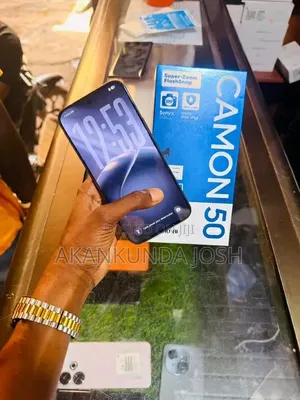 New Tecno Camon 50 256 GB Black