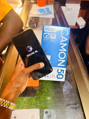 New Tecno Camon 50 256 GB Black
