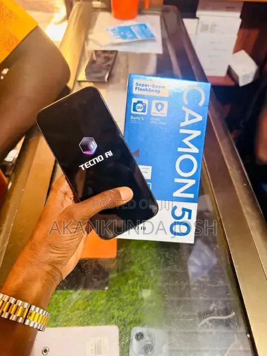 New Tecno Camon 50 256 GB Black