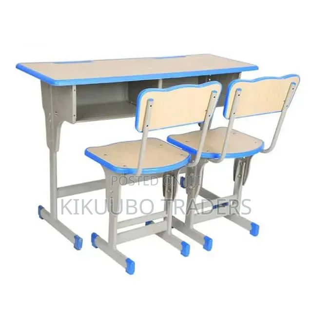 School Furniture Double Chair Student Desk