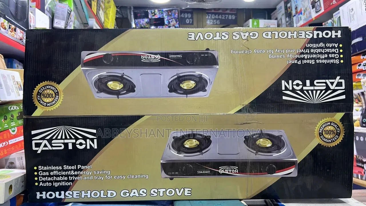Caston 2 Burner Stainless Steel Cooker