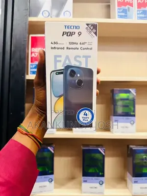 New Tecno Pop 9 128 GB Black