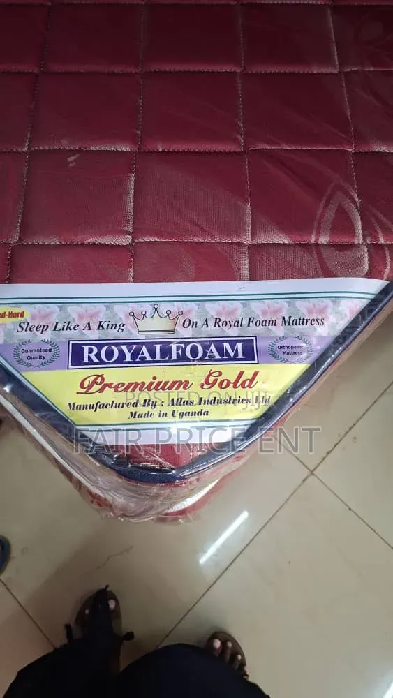 Royal Foam Mattress Premium Gold Top Soft. Orthopedic.6*6*8inches.