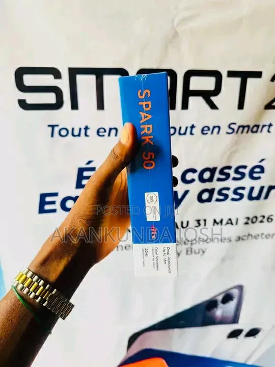 New Tecno Spark 50 128 GB Gray