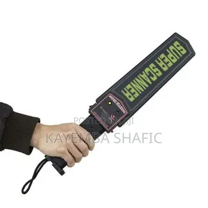 Super Scaner Hand Metal Detector - Black