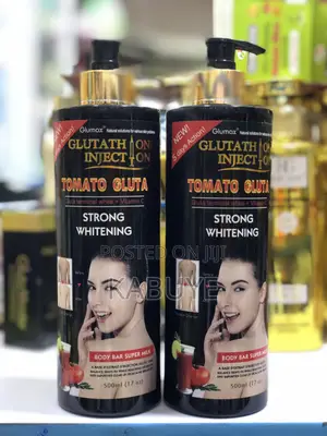 Glumax Tomato Gluta Strong Whitening Body Milk Lotion.