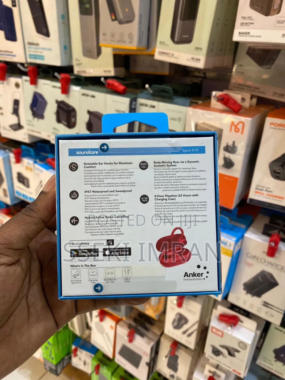 Anker Soundcore Sport X10, Ultimate Comfort in-Ear, 8 Hours Playtime