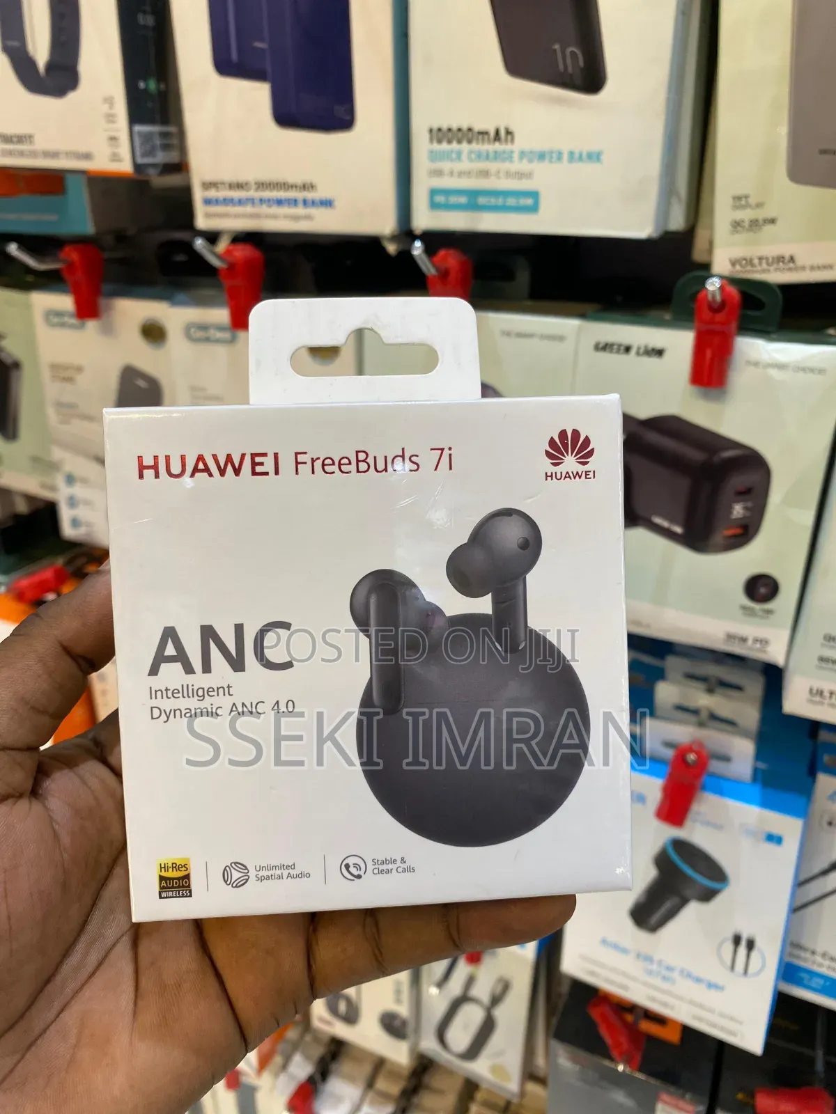 Huawei Free Buds 7i Wireless Earbuds, Hybrid Earbuds