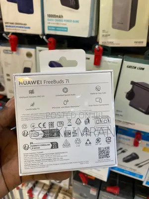 Huawei Free Buds 7i Wireless Earbuds, Hybrid Earbuds