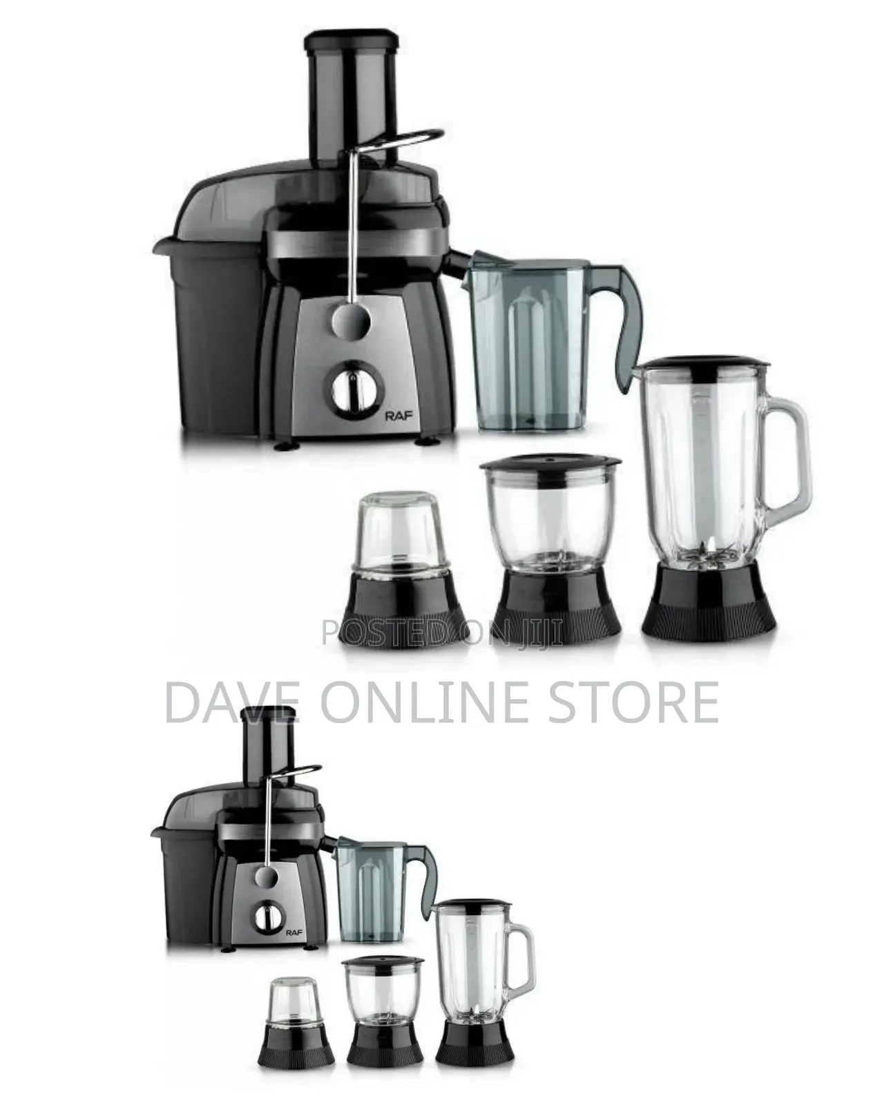4 in 1 Juicer - Clear