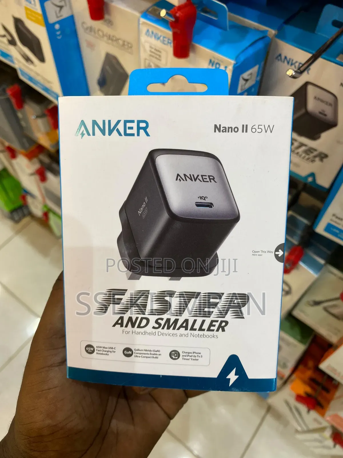 Anker Nano Usb C Charger,65w Gan Ii PPS Fast Compact Foldable Charger