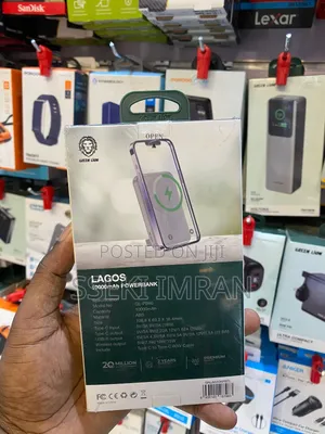 Green Lion Lagos Power Bank 10000mah Pd 20w Fast Charging,