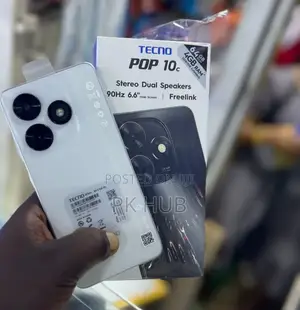 New Tecno Pop 10C 64 GB White