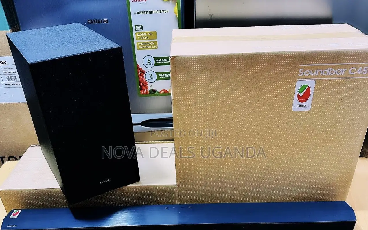 * Samsung Hw-C450 Soundbar 2.1ch With Wireless Subwoofer – Deep Bass