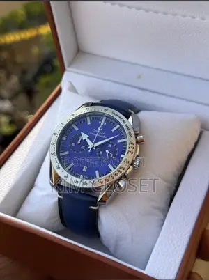 Bluestrapped Leather Watch
