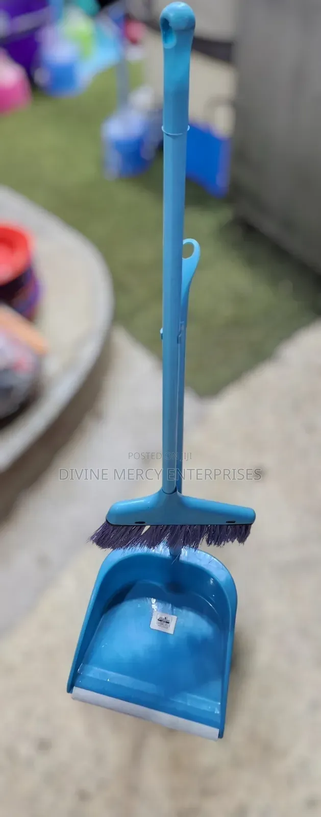 Broom and Dustbins