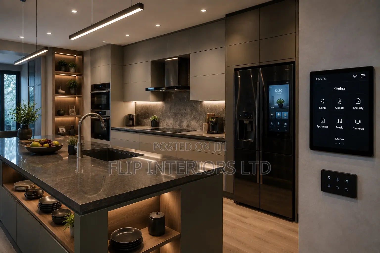 Elegant Kitchen Interior Finishing Solutions