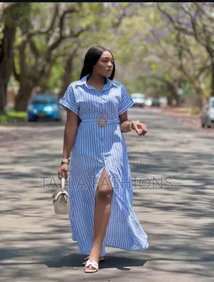 Ladies Stripped Dress